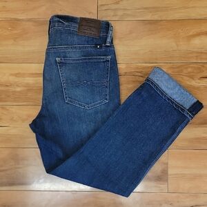 Lucky Brand Size 6/28 Womens Dark Indigo Sweet Crop Denim
